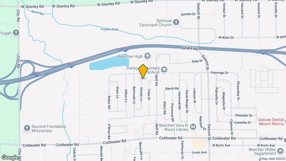 6222 Otoole Ln Map and Location Details