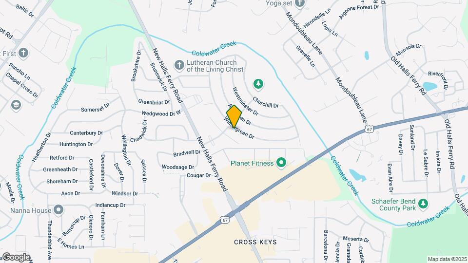2941 Wintergreen Dr Map and Location Details