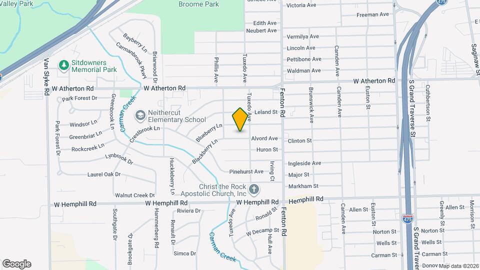 1220 Alvord Ave Map and Location Details