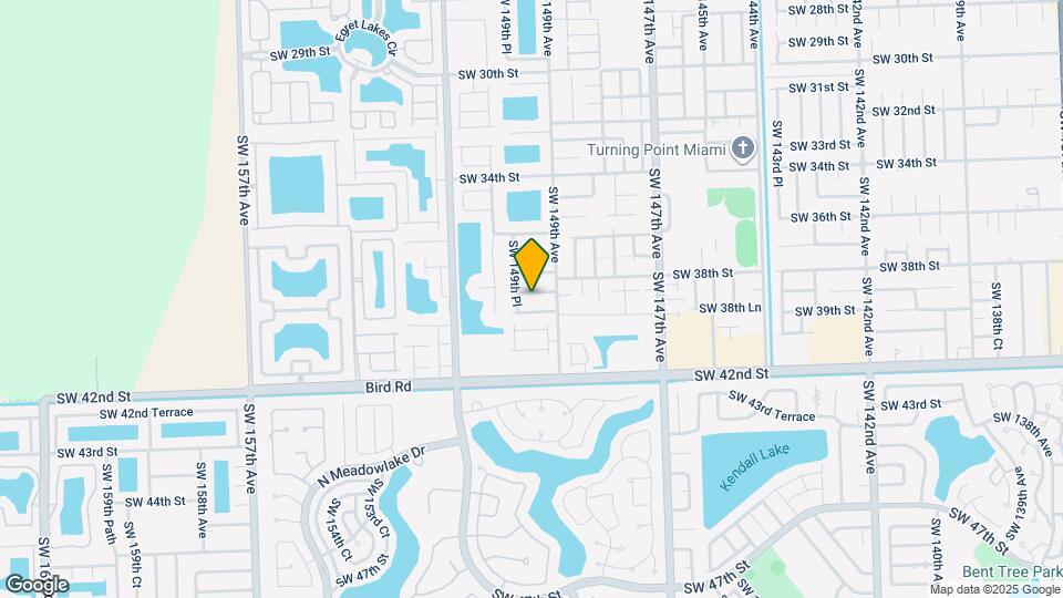 14948 SW 38th Terrace Map and Location Details