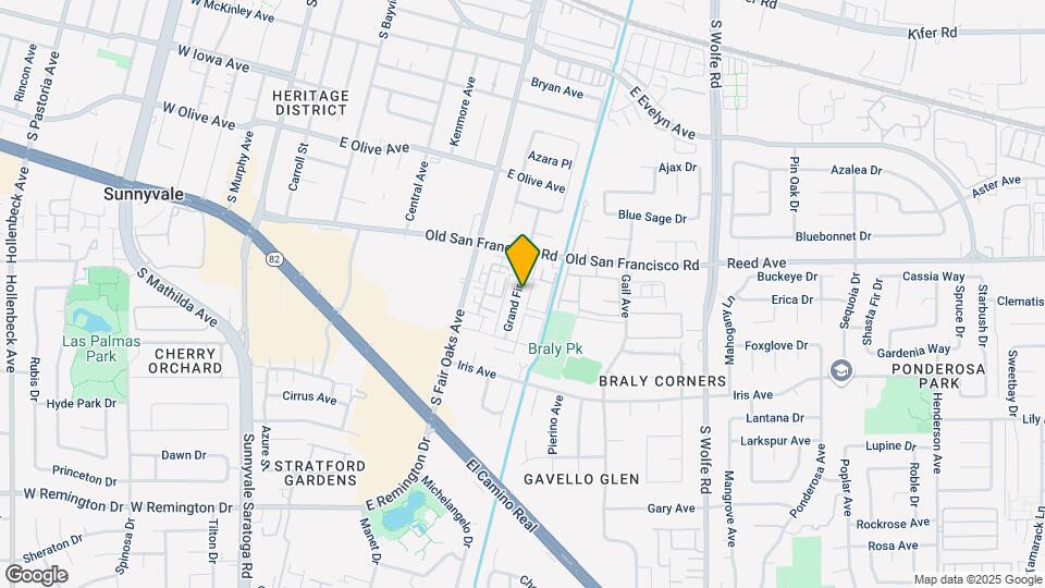 634 Grand Fir Ave Map and Location Details