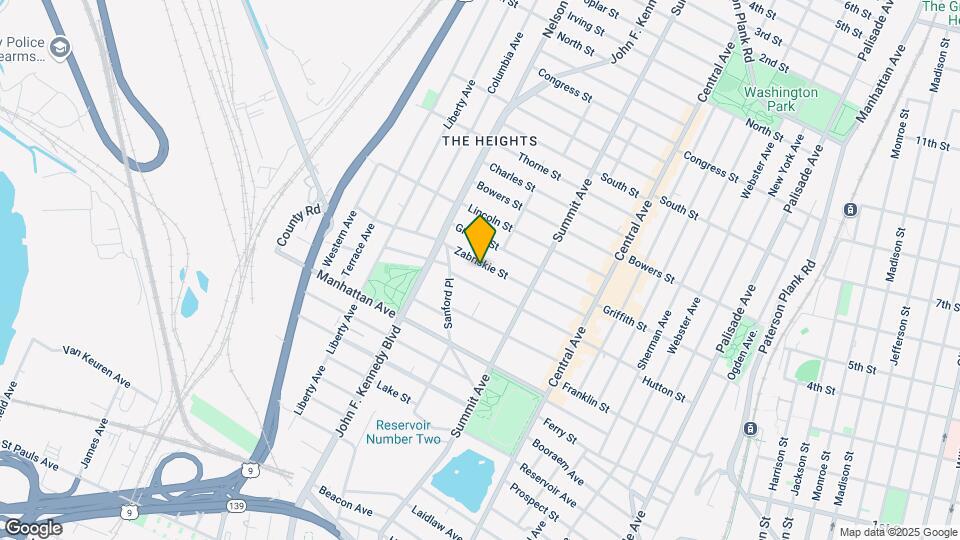 103 Zabriskie St, Unit 1 Mapa y Detalles de la Ubicación
