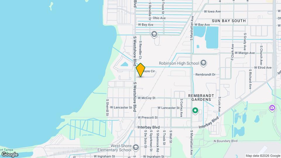 6568 W Shore Cir Map and Location Details