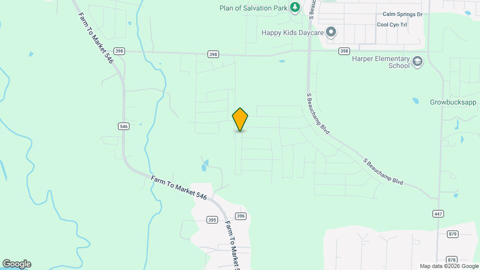 2102 Windy Trl Mapa y Detalles de la Ubicación