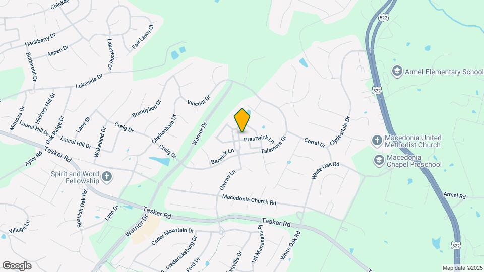 202 London Downs Cir Map and Location Details