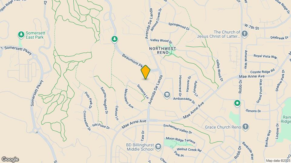 1864 Millpond Ct Map and Location Details