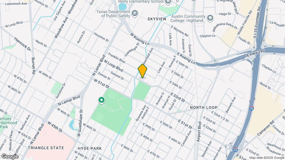 202 W N Loop Blvd Map and Location Details