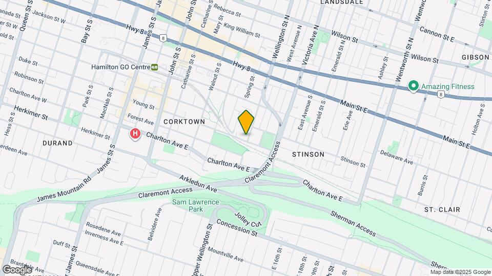 158 Wellington St S Map and Location Details