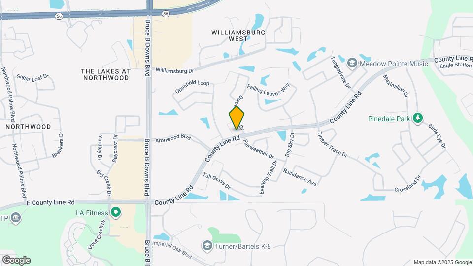 1334 Scattered Pines Pl Map and Location Details