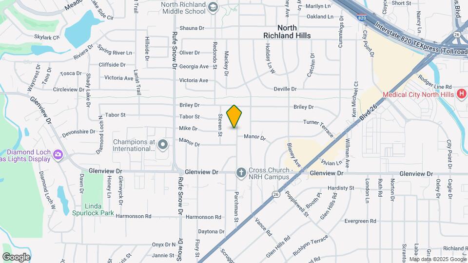 4315 Mackey Dr Map and Location Details