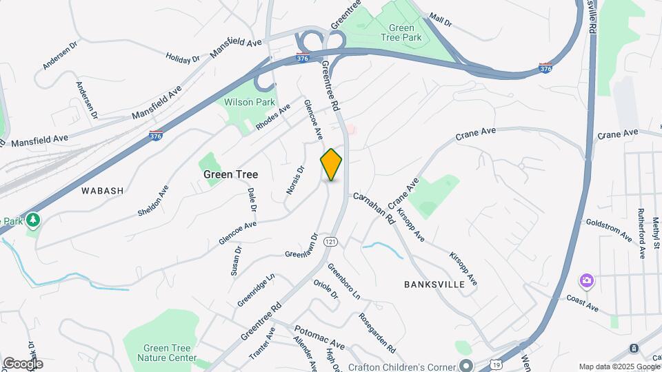 1031 Greenlawn Dr Map and Location Details