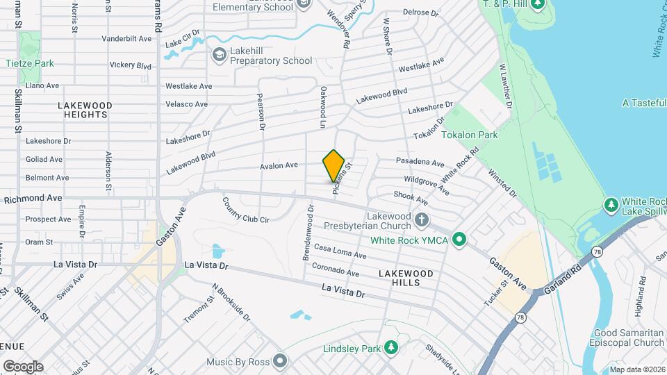 6840 Lorna Ln Map and Location Details