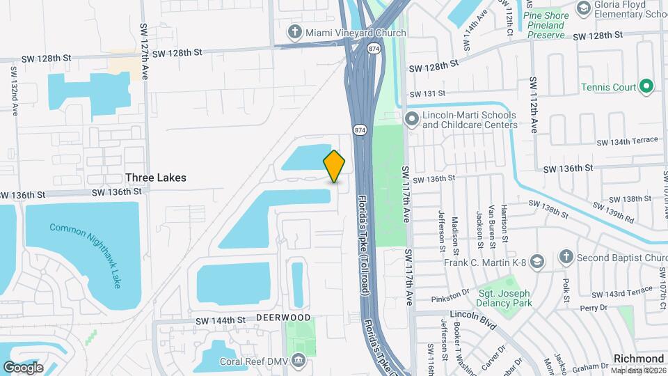 13606 SW 119th Ave Map and Location Details