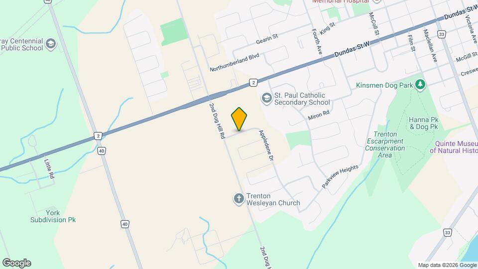 156 Appledene Dr Map and Location Details