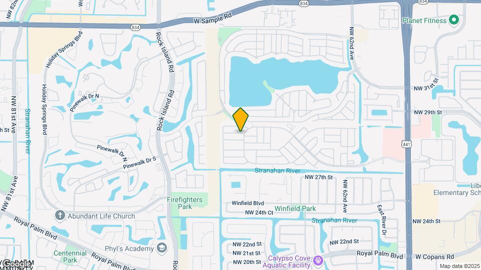 6706 NW 29th Pl Mapa y Detalles de la Ubicación