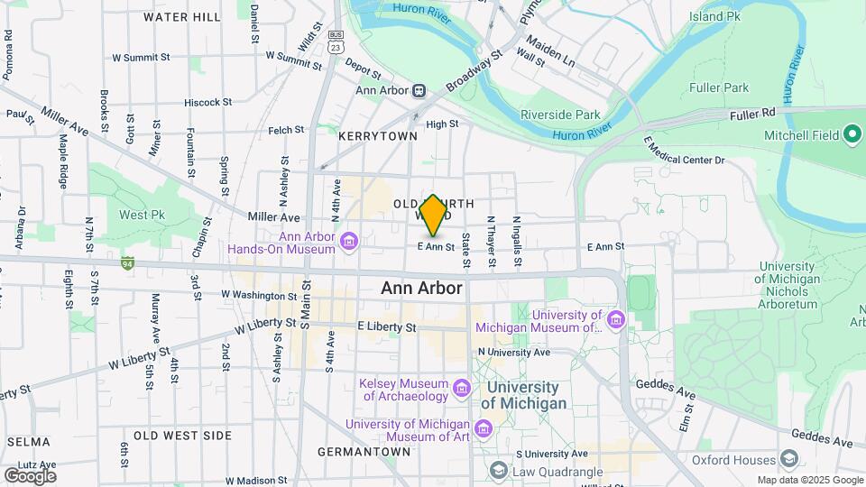 507 E Ann St Map and Location Details