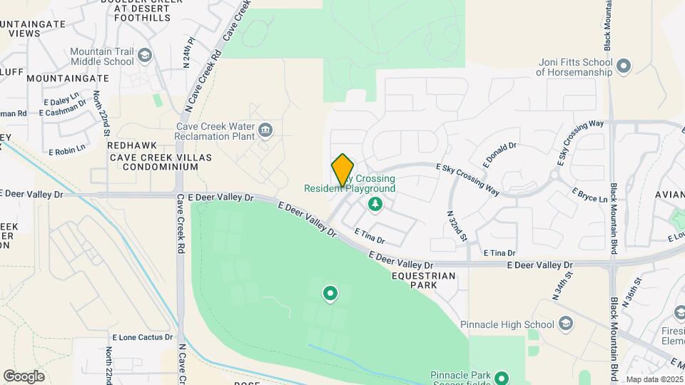 2827 E Los Gatos Dr Map and Location Details