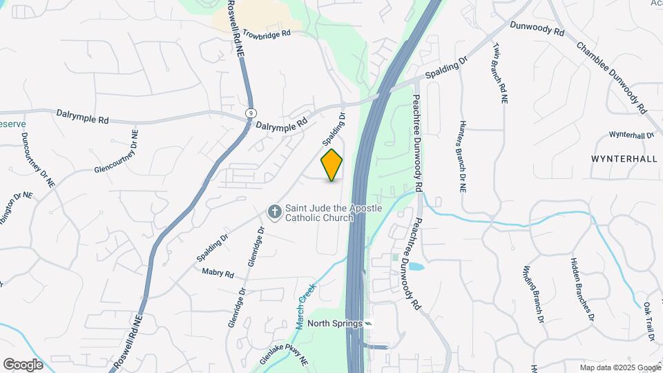 815 Sudbury Rd NE Map and Location Details