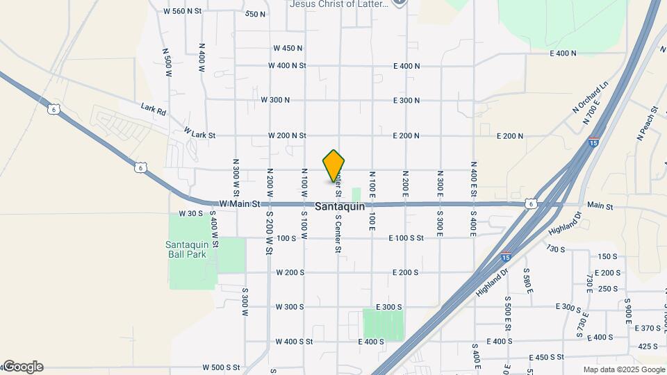 57 N Center St Map and Location Details