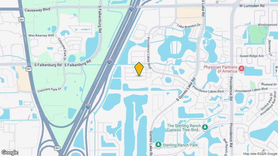 1527 Acadia Harbor Pl Map and Location Details