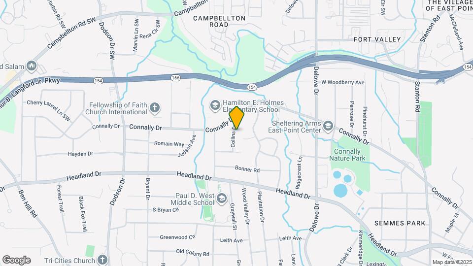 2246 Collins Dr Map and Location Details