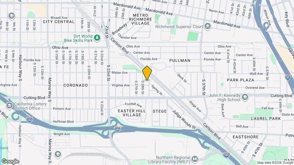 355 S 29th St Map and Location Details