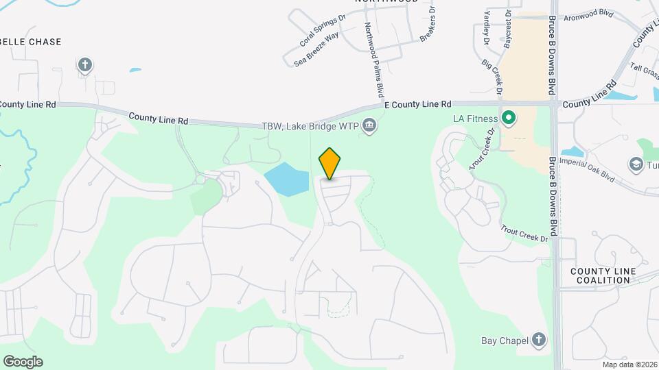 8516 Brushleaf Way Map and Location Details