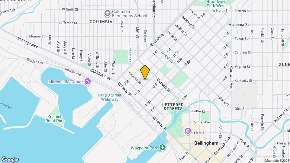 1571 H St Map and Location Details