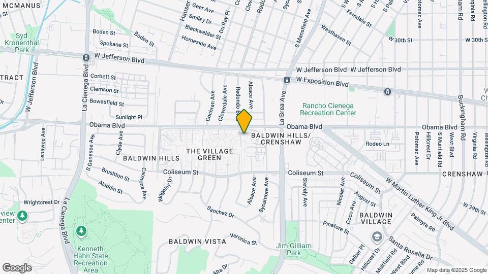 5205 Village Green Map and Location Details