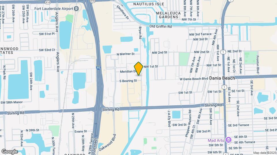 Avery Dania Pointe Apartments Mapa y Detalles de la Ubicación