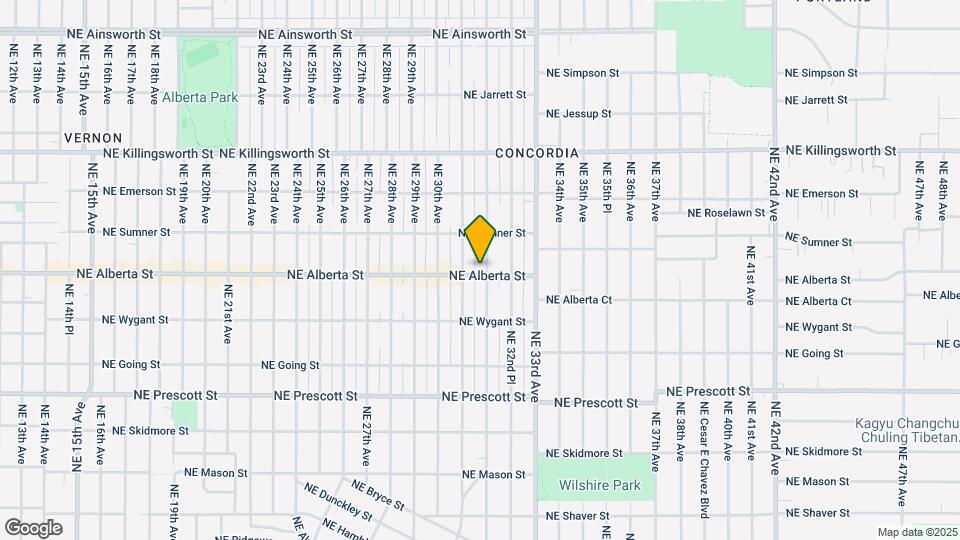 5005 NE 32nd Ave Map and Location Details