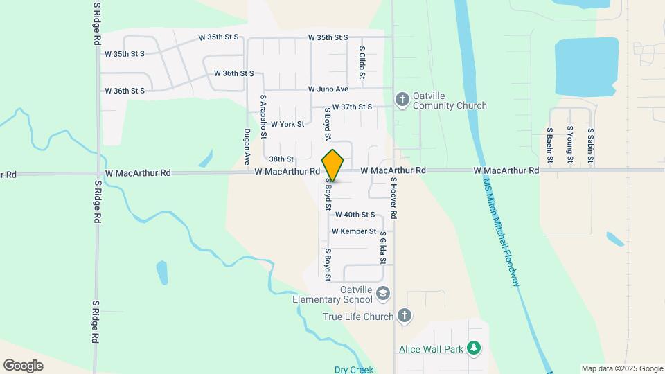 4026 S Boyd Ct Map and Location Details