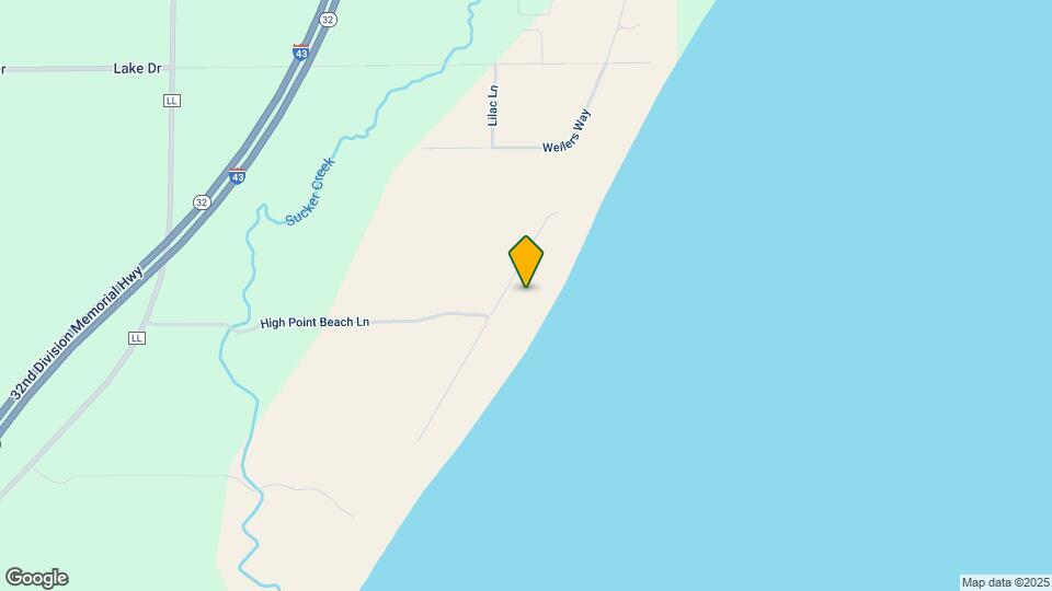 4306 High Point Beach Ln Map and Location Details