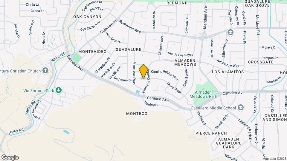 1462 Camino Robles Ct Map and Location Details