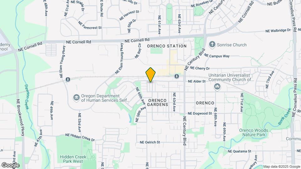 857 NE Caden Ave Map and Location Details