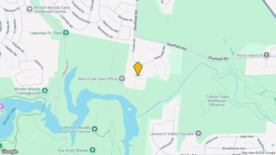 10562 Toulon Dr Map and Location Details