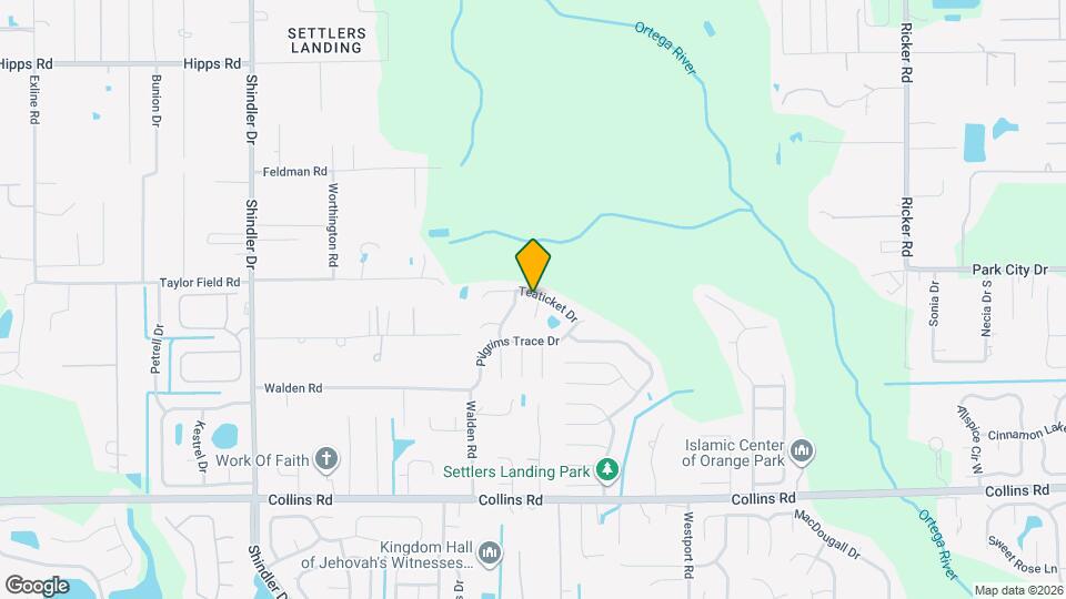 7520 Teaticket Ct Map and Location Details