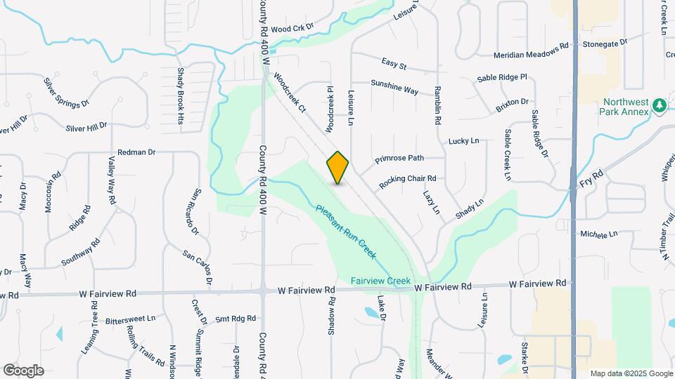 3714 Creekwood Dr Map and Location Details