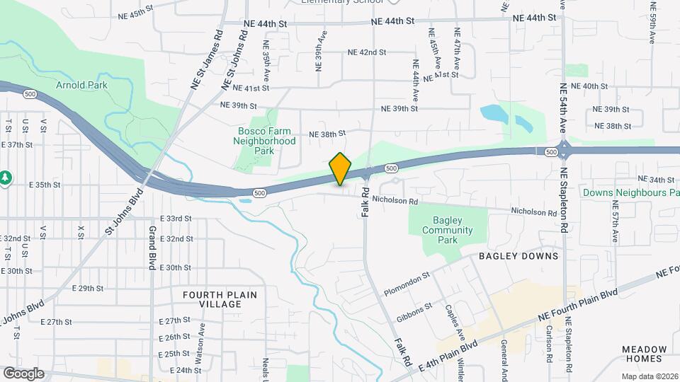 3906 Nicholson Rd Map and Location Details