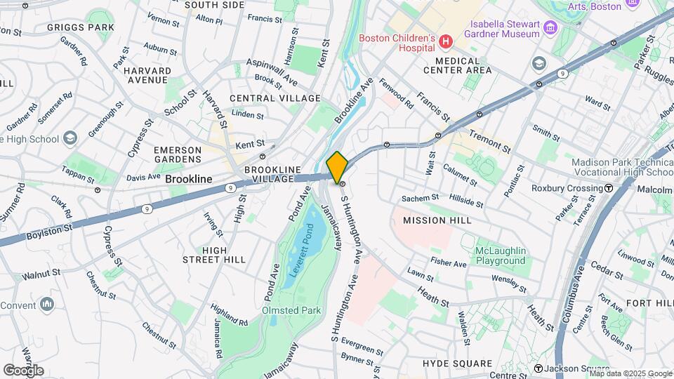 31 S Huntington Ave, Unit 3 Map and Location Details