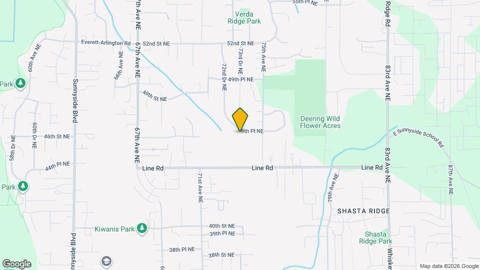 7400 46th Pl NE Map and Location Details