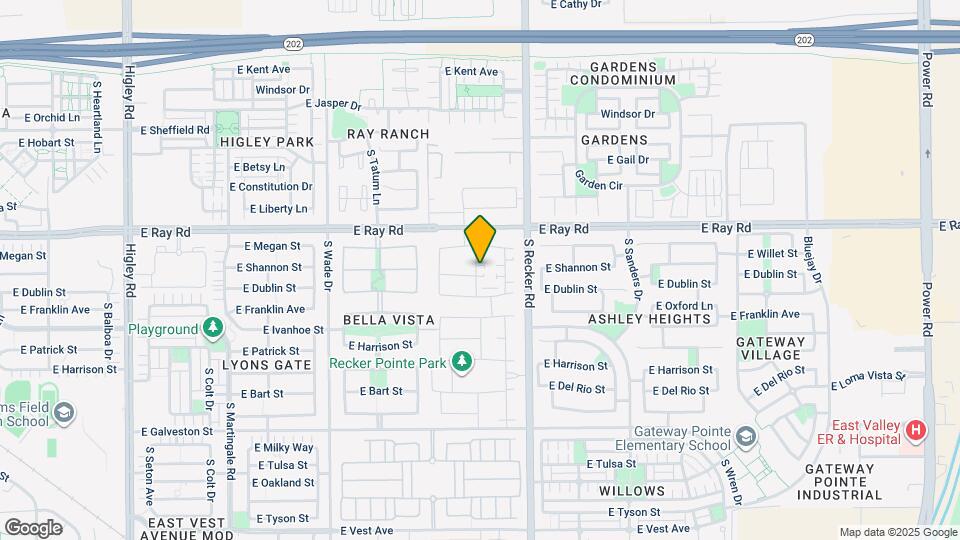 1685 S Wallrade Ln Map and Location Details