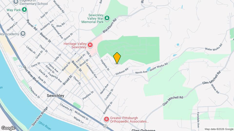 732 Orchard Terrace Map and Location Details