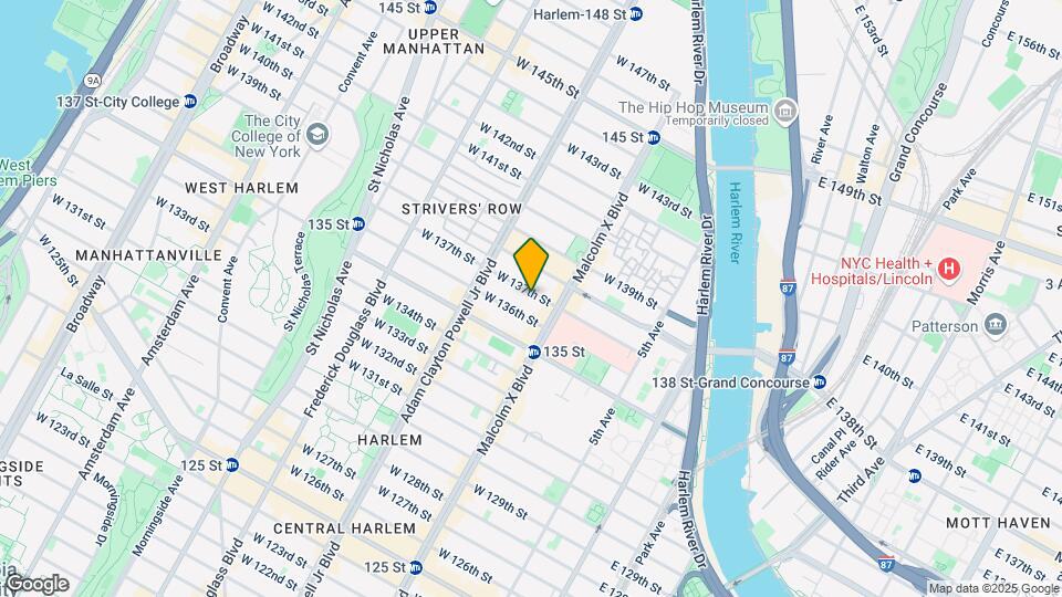 118-120 W 137th St Map and Location Details