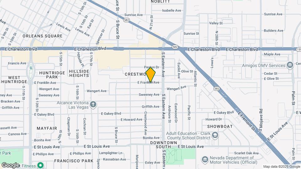 2008 Franklin Ave Map and Location Details