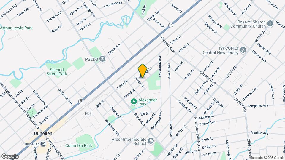 1526 W 3rd St Map and Location Details