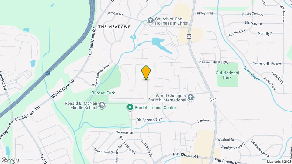 5705 Hampton Ct Mapa y Detalles de la Ubicación