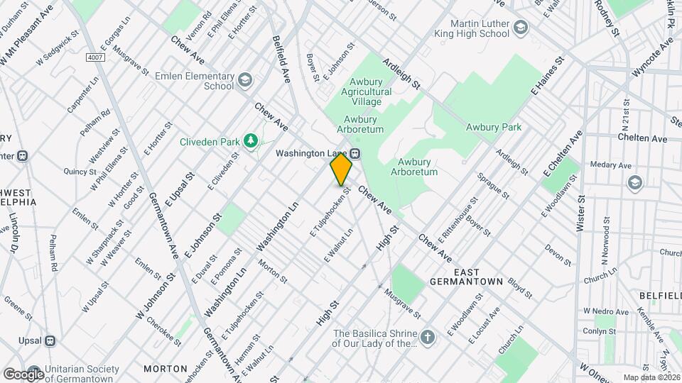 547 E Tulpehocken St Map and Location Details