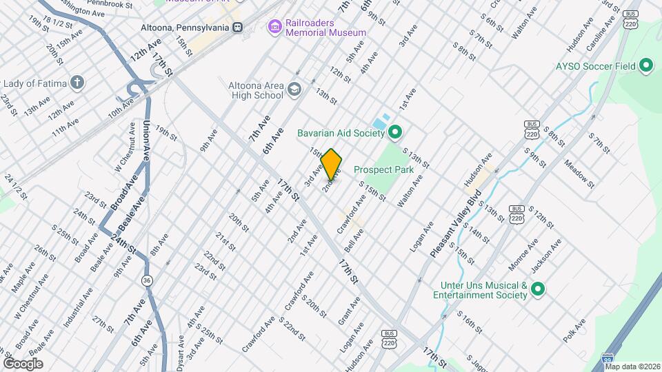 1523 2nd Avenue Mapa y Detalles de la Ubicación