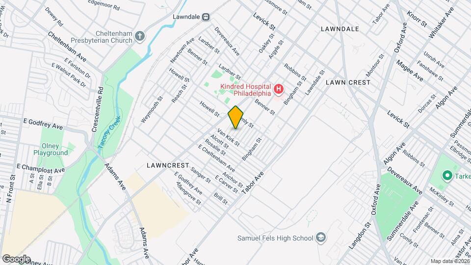 5918 Malta St Map and Location Details